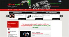 Desktop Screenshot of mecarun.es
